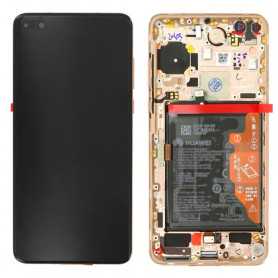Ecran Huawei P40 (2020) Or + Châssis (Service Pack) – 02353MFV