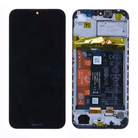 Ecran Huawei Y5 (2019) Noir + Châssis (Service Pack) – 02352QNW