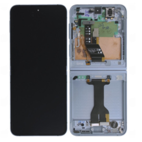 Ecran Intérieur Samsung Galaxy Z Flip 6 (F741) Bleu + Châssis (Original Démonté) – Grade A