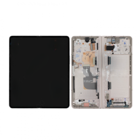Ecran Intérieur Samsung Galaxy Z Fold 4 5G 2022 (F936) Beige + Châssis (Original Démonté) – Grade A