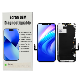 Ecran iPhone 12 / 12 Pro (OEM) Oled – Diagnostiquable – Aucun Pop-up