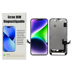 Ecran iPhone 14 (OEM) Soft Oled – Diagnostiquable – Aucun Pop-up