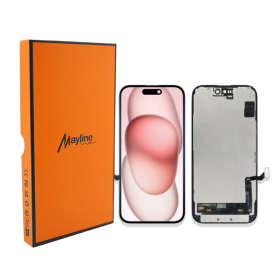Ecran iPhone 15 (LTPS) – COF – FHD1080p – MaylineCare+ Garantie 12 Mois sans Conditions