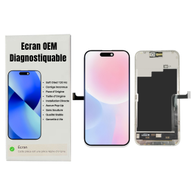 Ecran iPhone 15 (OEM) Soft Oled – Diagnostiquable – Aucun Pop-up