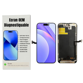 Ecran iPhone 15 Plus (OEM) Soft Oled – Diagnostiquable – Aucun Pop-up