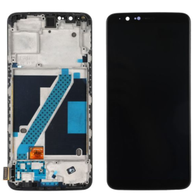 Ecran OnePlus 5T Noir +Châssis (Original Démonté) – Grade A