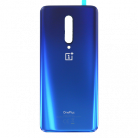 Vitre arrière OnePlus 7 Pro Bleu + Adhesif (Sans Logo) – Grade AB