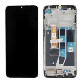Ecran Oppo A16 Noir + Châssis (Service pack) – 4908018
