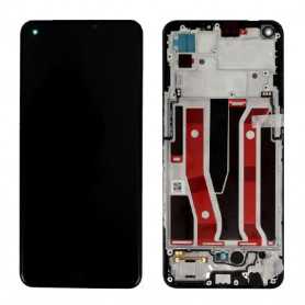 Ecran Oppo A94 5G Noir + Châssis (Service pack) – 4907425