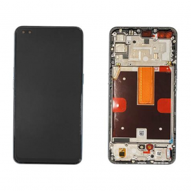 Ecran Oppo Reno 4 5G Bleu + Châssis (Service pack) – Reno4