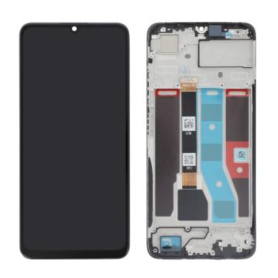 Ecran Realme Note 50 (4G) (2024) Noir avec Châssis (Original Pack)