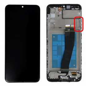 Ecran Samsung Galaxy A02S (A025F) / F02S (E025F) Noir + Châssis (Service Pack) – GH81-20118A