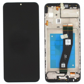 Ecran Samsung Galaxy A02s/M02s (A025G/M025) Noir + Châssis (Original Pack) – EU