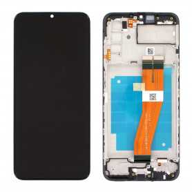 Ecran Samsung Galaxy A03s (A037F) Noir + Châssis (Original Pack) – Non EU