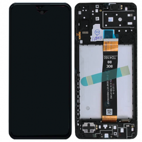 Ecran Samsung Galaxy A13 4G (A135) Noir + Châssis (Original Pack)