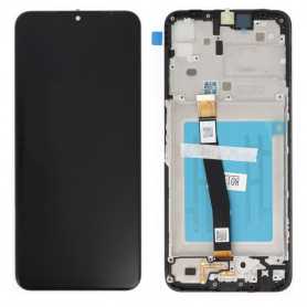 Ecran Samsung Galaxy A22 5G (A226) Noir + Châssis (Service Pack) – 20694A
