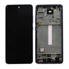 Ecran Samsung Galaxy A52s 5G (A528) Violet + Châssis (Service Pack) – GH82-26861C