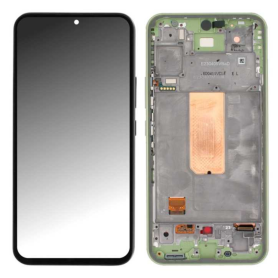 Ecran Samsung Galaxy A54 5G (A546) Vert + Châssis (Original Reconditionné)