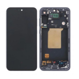 Ecran Samsung Galaxy A55 5G (A556B) Bleu Ice + Châssis (Service Pack) – GH82-34305B