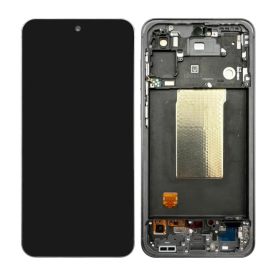 Ecran Galaxy A56 5G (A566B) + Châssis Noir (Original Reconditionné)