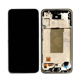 Ecran Galaxy A36 (A366B) + Châssis Noir (Original Reconditionné)