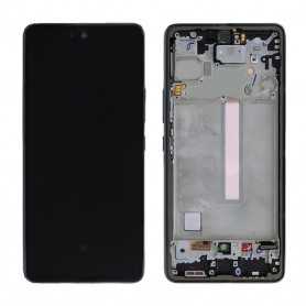 Ecran Samsung Galaxy A73 5G (A736F) Noir + Châssis (Service Pack) – GH82-28884A-28686A