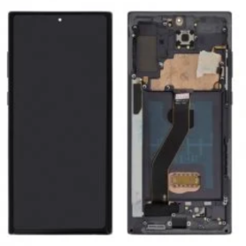 Ecran Samsung Galaxy Note 10 Noir + Chassis (Original Démonté) – Grade A