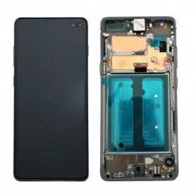 Ecran Samsung Galaxy S10 5G (G977) Noir + Châssis (Service Pack) – GH82-20442B