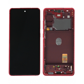 Ecran Samsung Galaxy S20 FE 4G/5G 2020 (G780/G781) + Châssis Rouge (Service Pack) – GH82-24220E