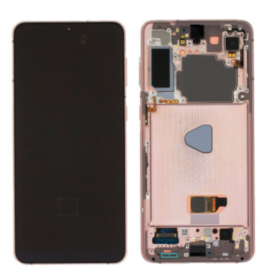 Ecran Samsung Galaxy S21 Plus (G996) Rosé + Chassis (Original Démonté) – Grade A