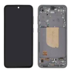 Ecran Samsung Galaxy S23 FE (S711B) Gris + Châssis (Original Démonté) – Grade A