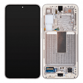 Ecran Samsung Galaxy S23 Plus (S916) Argent + Châssis (Soft Oled)