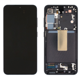 Ecran Samsung Galaxy S24 Plus (S926) Noir + Châssis (Original Démonté) – Grade A