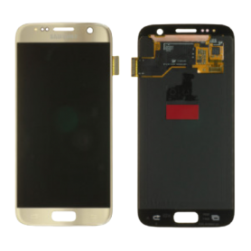 Ecran Samsung Galaxy S7 (G930F) Or + Chassis (Original Reconditionné)