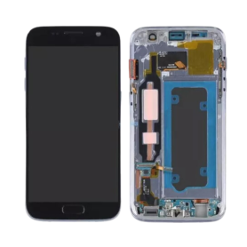 Ecran Samsung Galaxy S7 (G930F) Noir + Châssis (Original Reconditionné)