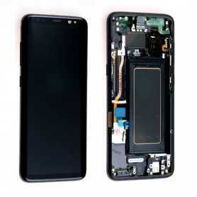Ecran Samsung Galaxy S8 (G950F) Noir + Châssis (In-cell)