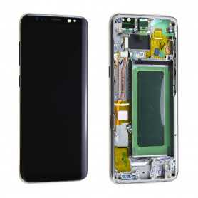 Ecran Samsung Galaxy S8 (G950F) Or + Châssis (Original Reconditionné)