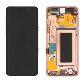 Ecran Samsung Galaxy S9 (G960F) Or + Châssis (Original Reconditionné)