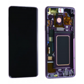 Ecran Samsung Galaxy S9 Plus (G965F) Violet + Châssis (Service Pack) – GH97-21691B-21692B