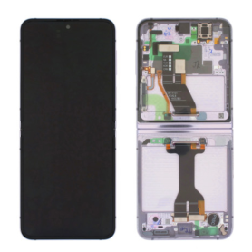 Ecran Samsung Galaxy Z Flip 5 5G (F731B) Lavande + Châssis (Original Démonté) – Grade A