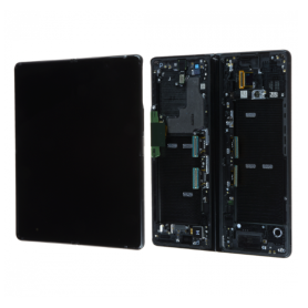 Ecran Samsung Galaxy Z Fold 2 5G (F916) Noir + Châssis (Original Démonté) – Grade A
