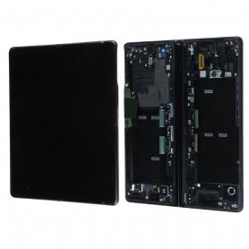 Ecran Samsung Galaxy Z Fold 2 5G (F916) Noir + Châssis(Service Pack) – 23968A-23969A