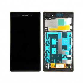 Ecran Sony Xperia Z1 (C6903) Noir Sur Châssis