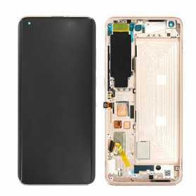 Ecran Xiaomi Mi 10 Pro 5G Blanc + Châssis (Service pack) – 56000500J100