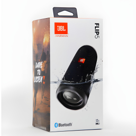 Enceinte Bluetooth sans fil JBL Flip 5 Noir – FLIP5BLKEU