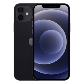 iPhone 12 64 Go Noir (Vitre Arrière Cassé)