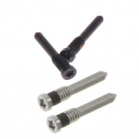 Kit 2 Vis du Bas pour iPhone 5/5S/6/6S Plus Argent/Noir/Or/Rose