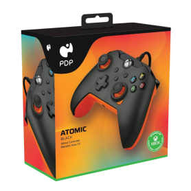 Manette Filaire Xbox Série X/S & PC PDP – ATOMIC 049-012-GO – Noir
