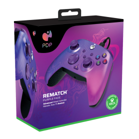 Manette Filaire Xbox Série X/S & PC PDP – REMATCH 049-023-PF – Violet Dégradé