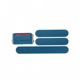 Pack Boutons volume + Vibreur + Power iPhone 13 Mini Bleu